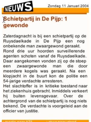 schietpartij schietpartij